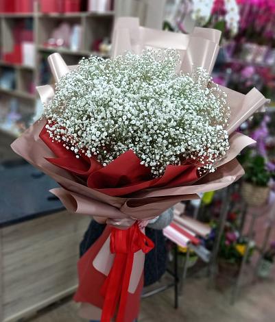 Букет цветов из: Гипсофила в Мичуринске