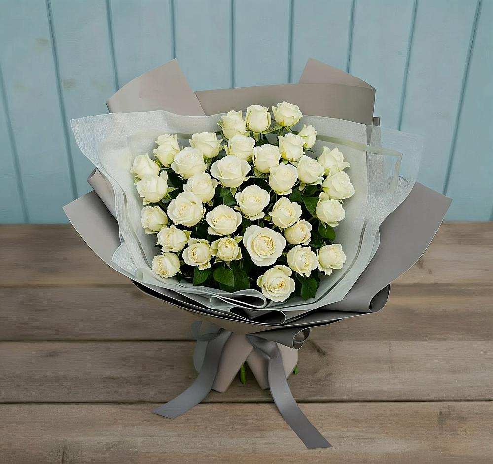 Букет Белоснежная нежность в Мичуринске