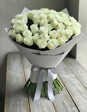 Букет 35 Белых роз в Мичуринске