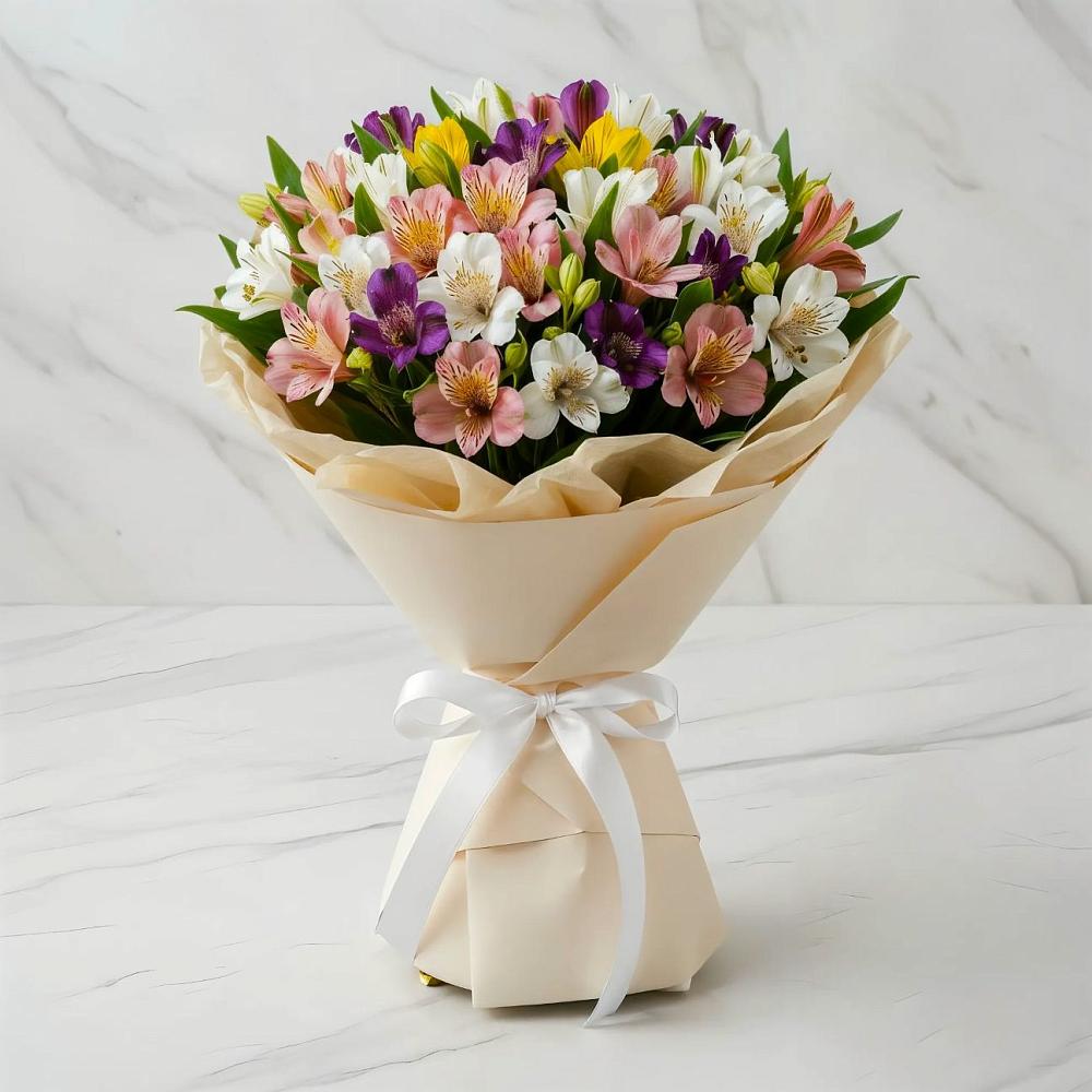 Букет цветов из: Альстромерии в Мичуринске