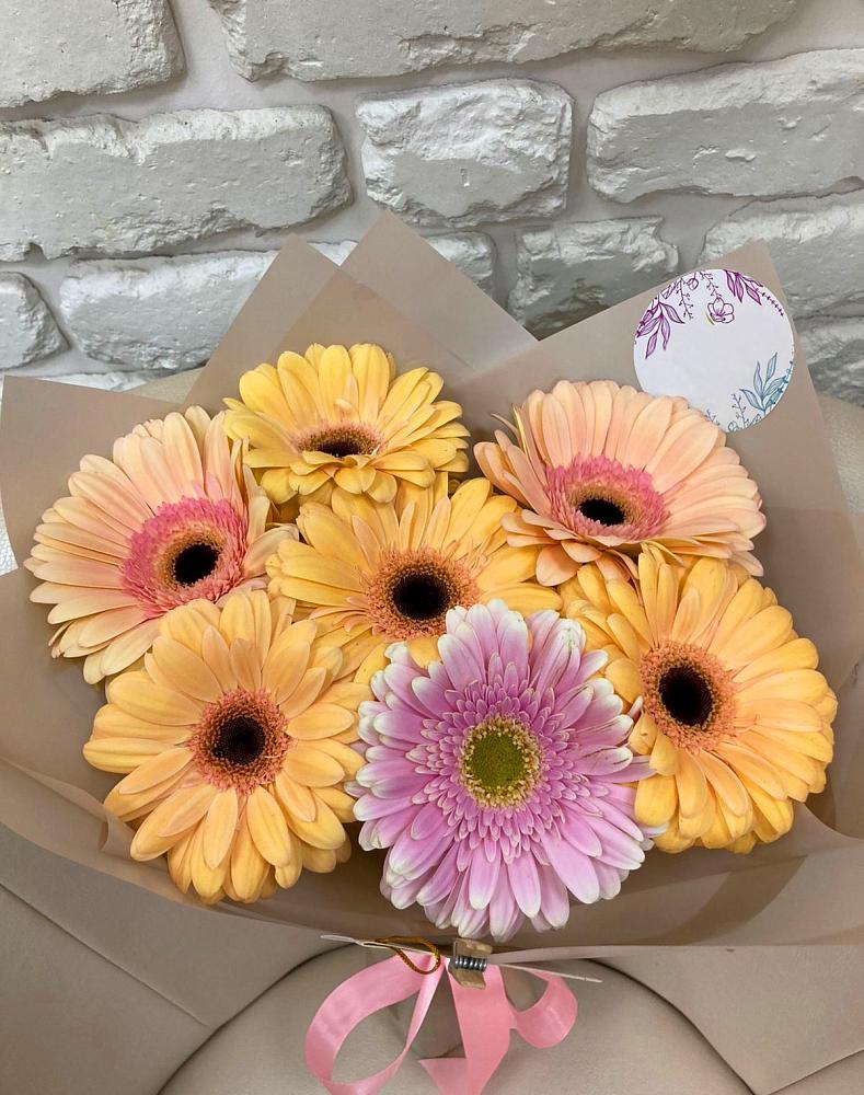 Букет цветов из: Герберы в Мичуринске