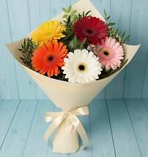Букет цветов из:  Герберы в Мичуринске
