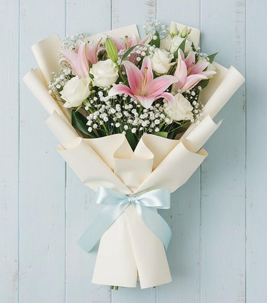 Букет цветов из: Лилии в Мичуринске