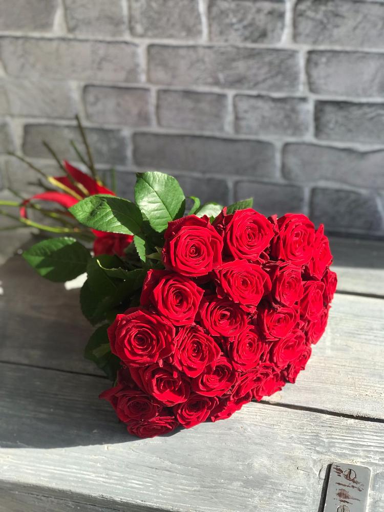 Букет Красные розы Фридом в Мичуринске