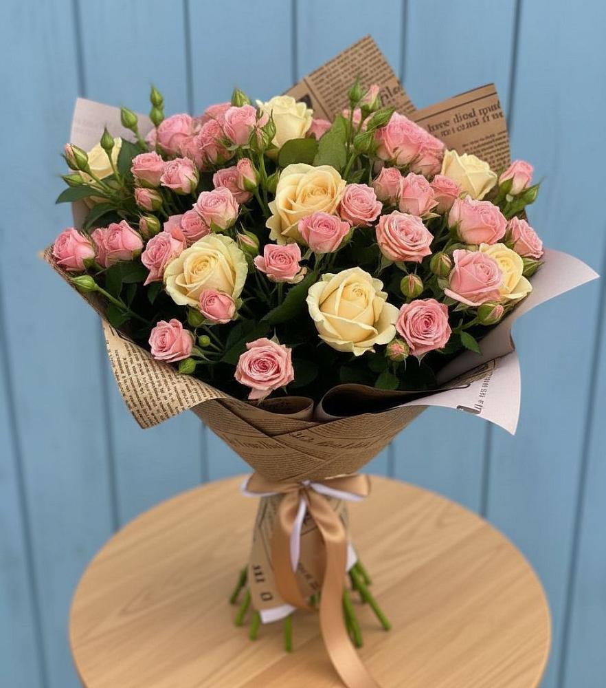 Букет цветов из: Розы в Мичуринске