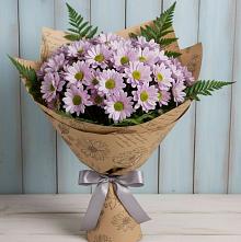 Букет цветов из:  Хризантемы в Мичуринске