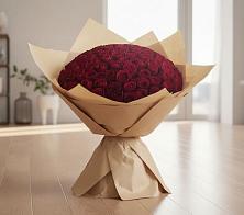 Букет 101 Красная роза #REPLACE_PRED# Мичуринске