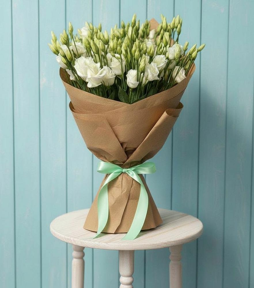 Букет цветов из: Лизиантусы в Мичуринске