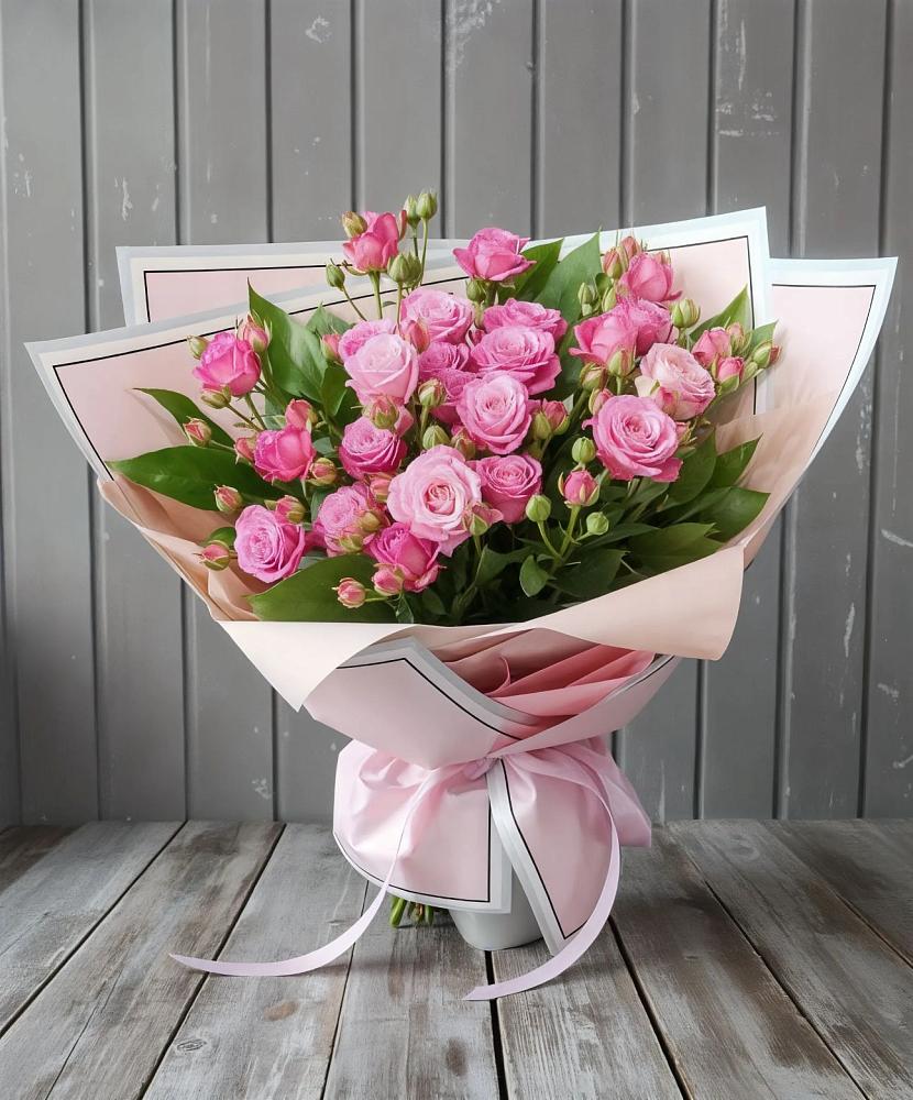 Букет Розовый кустик в Мичуринске