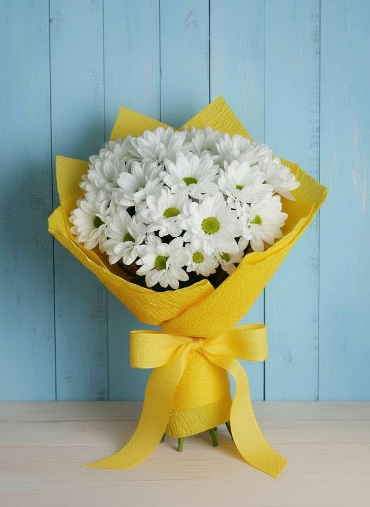 Букет цветов из: Хризантемы в Мичуринске