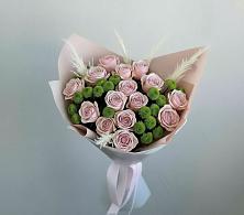 Букет цветов из:  Розы и Хризантемы в Мичуринске
