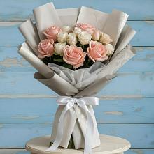 Букет цветов из:  Розы в Мичуринске