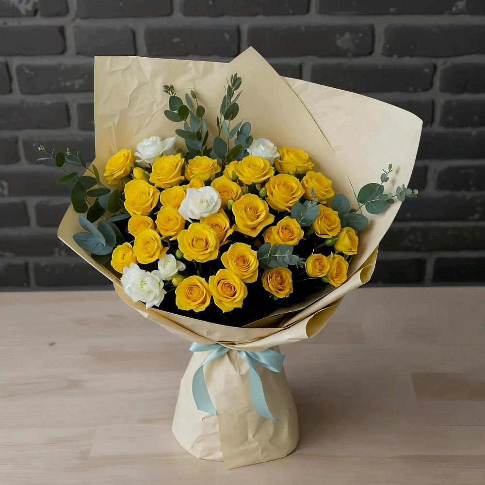 Букет цветов из: Розы в Мичуринске