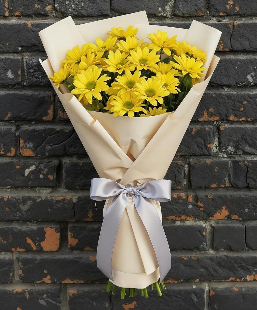 Букет цветов из: Хризантемы в Мичуринске