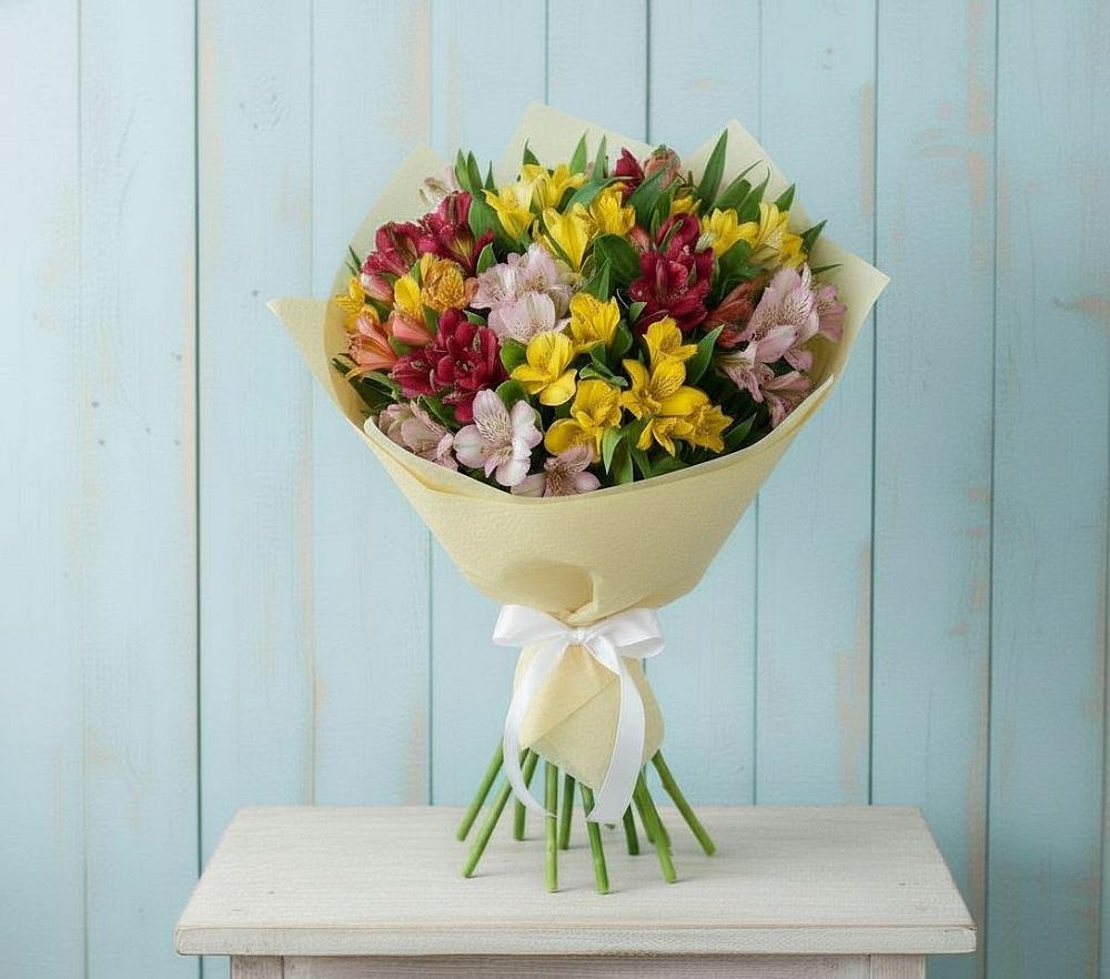 Букет цветов из: Альстромерии в Мичуринске
